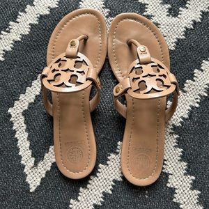 Tory Burch Miller Sandals 7 Makeup